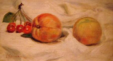 Pierre-Auguste Renoir Peches et cerises France oil painting art